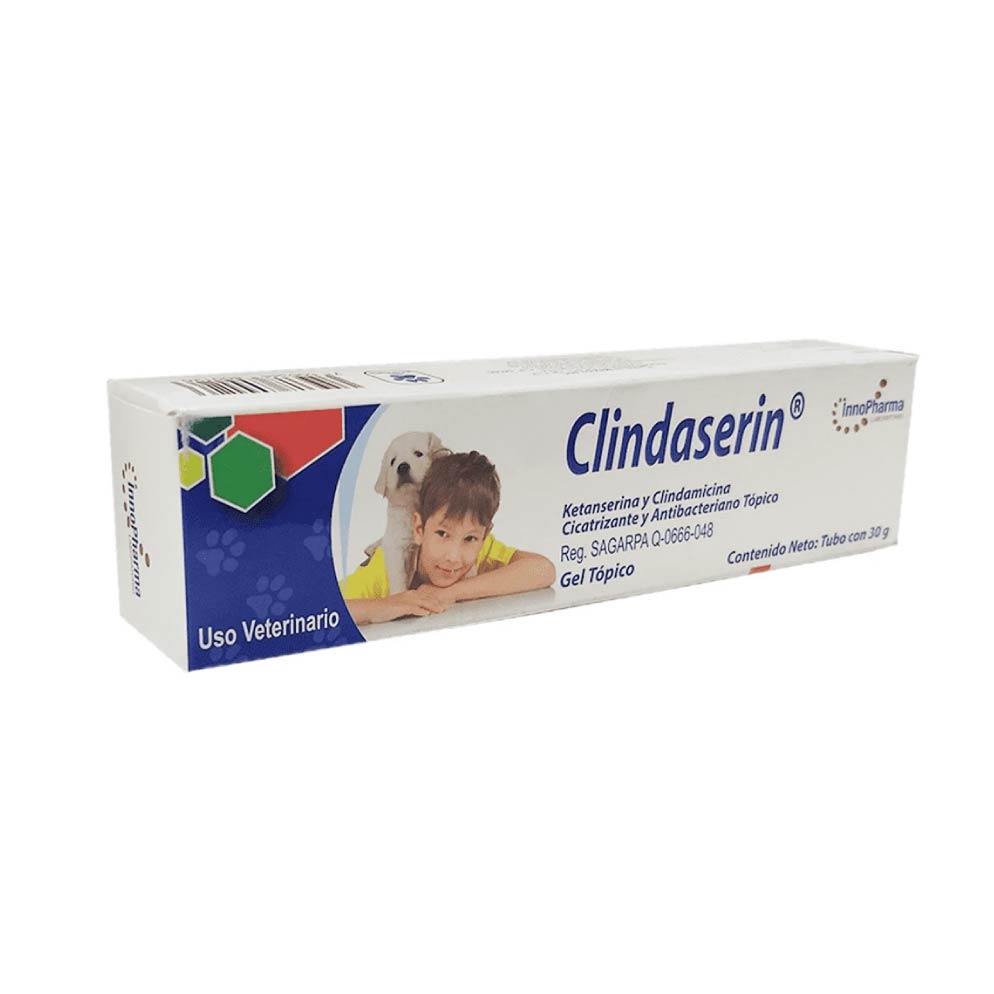 Clindaserin Clindamicina Gel tópico Cicatrizante y antibiótico Innopharma Clindaserin Clindamicina Gel tópico Cicatrizante y antibiótico Innopharma